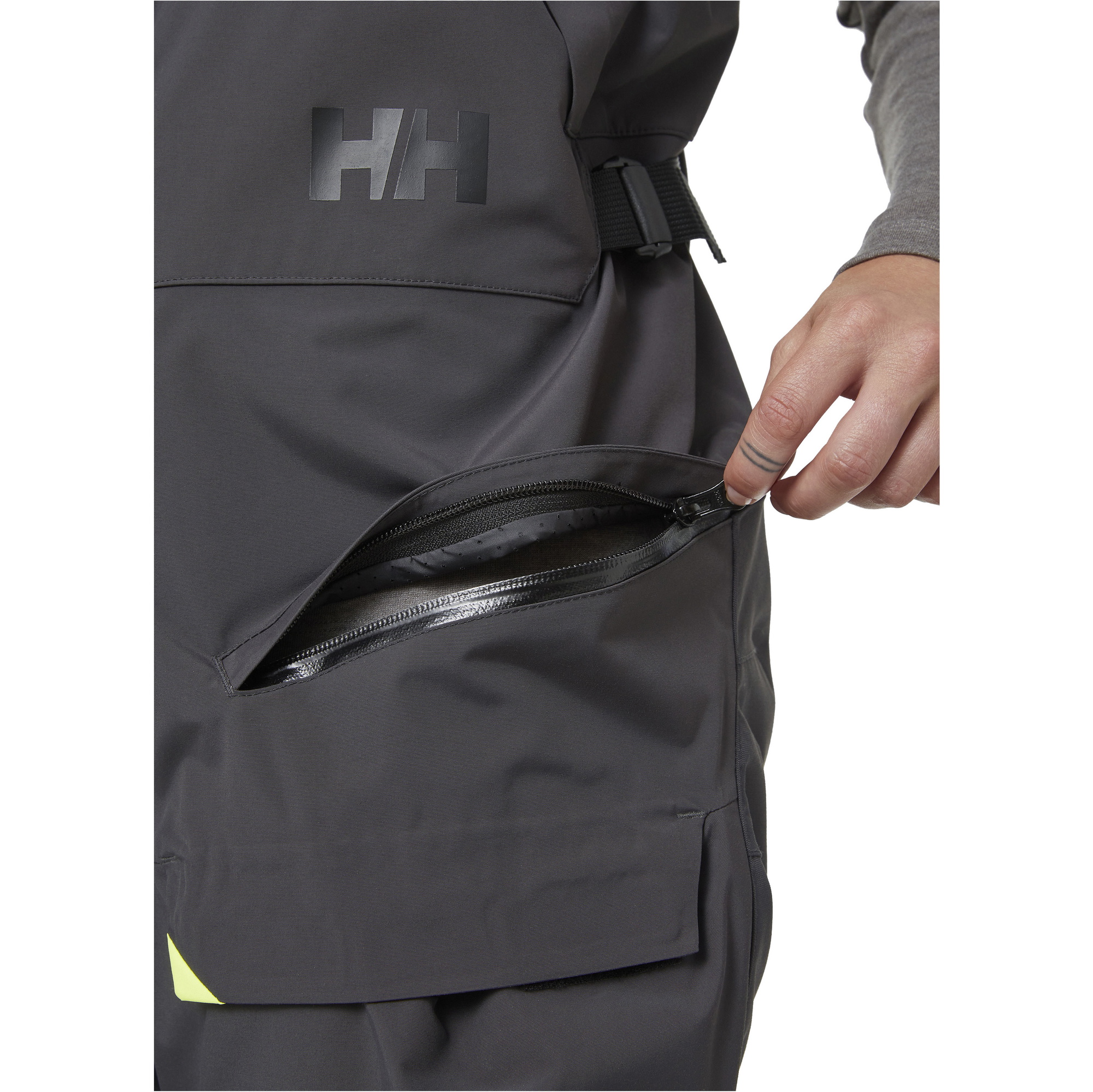 2026 Helly Hansen Womens Skagen Offshore Bib Trousers 34256 - Ebony